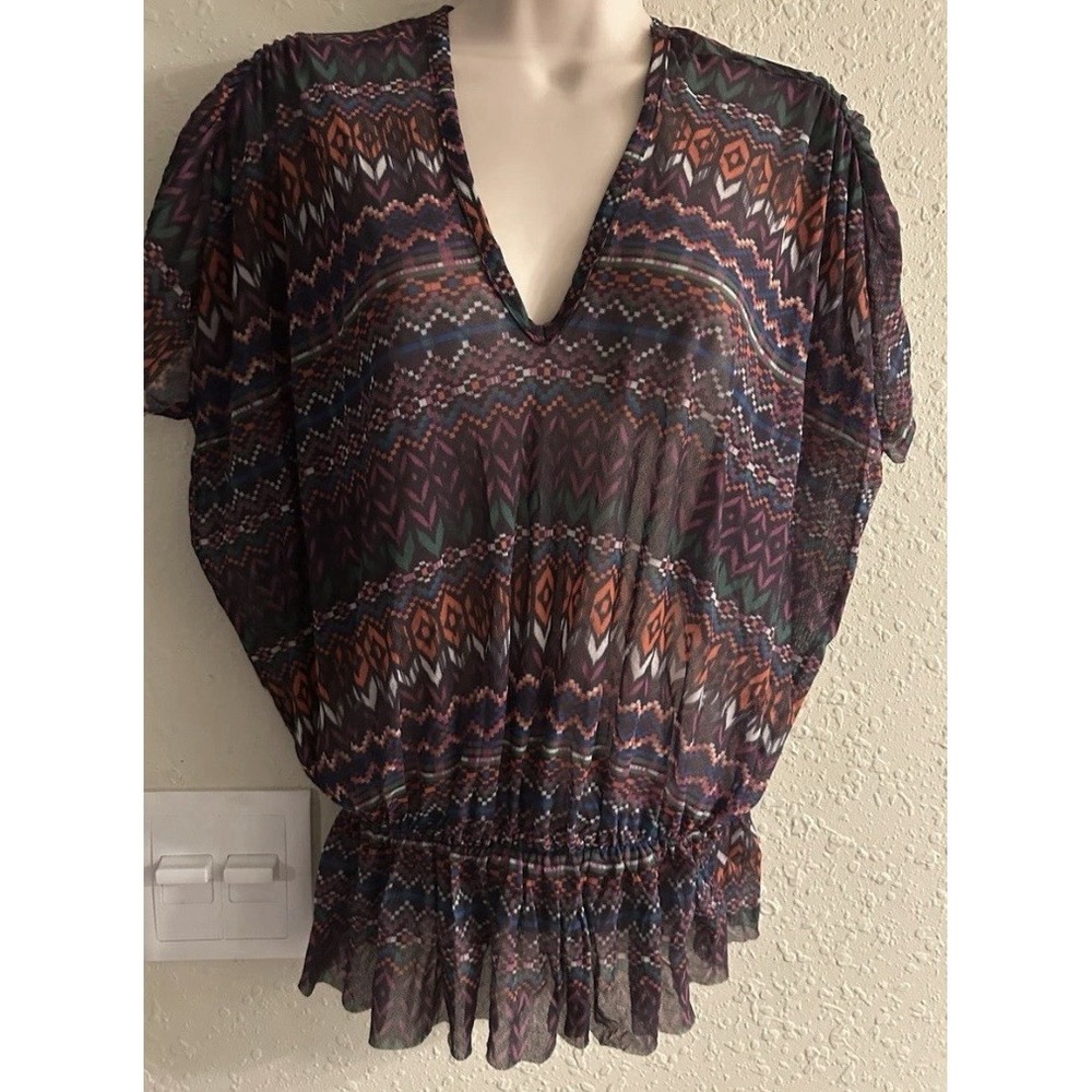 Large Johnny Heaven Multi Top #1219*8**